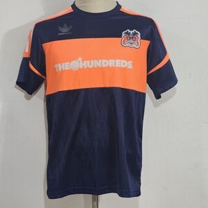 Adidas x The Hundreds Navy and Orange T-Shirt
